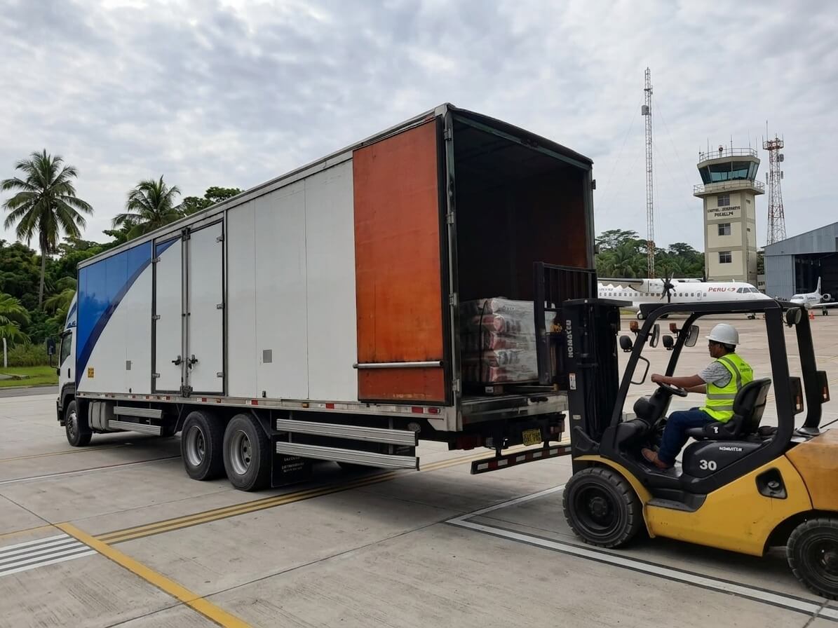 Servicio de transporte de carga de Lima a Pucallpa