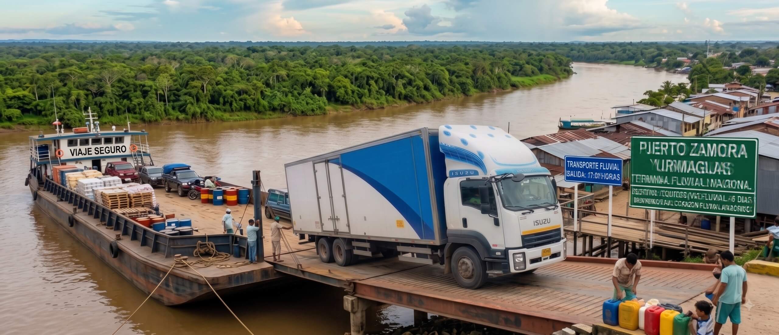 Transporte de carga de Lima a Iquitos
