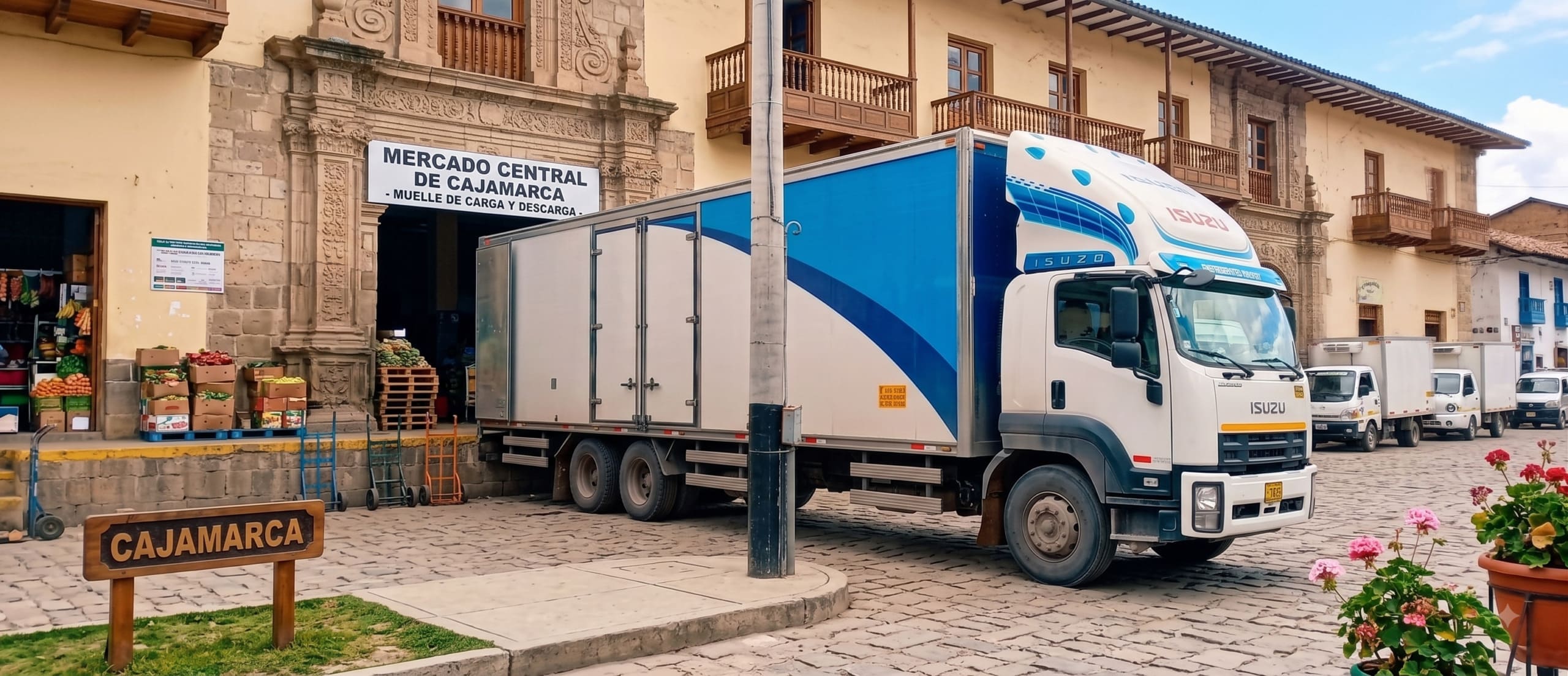 Servicio de transporte de carga de Lima a Cajamarca