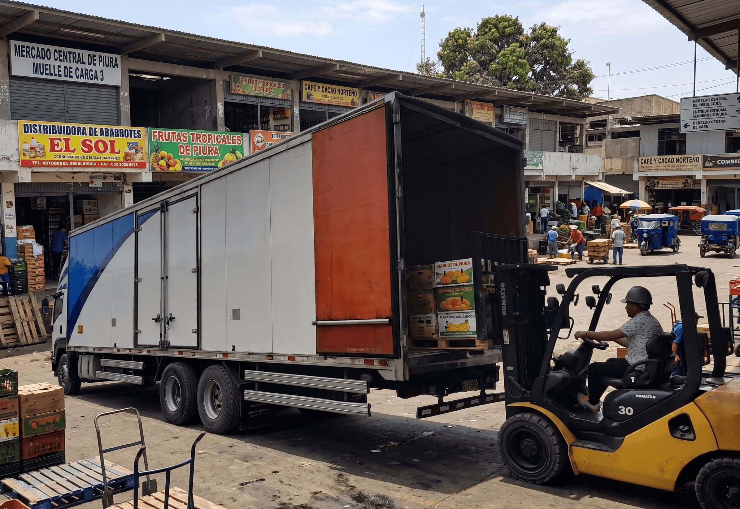 Servicio de transporte de carga de Lima a Piura