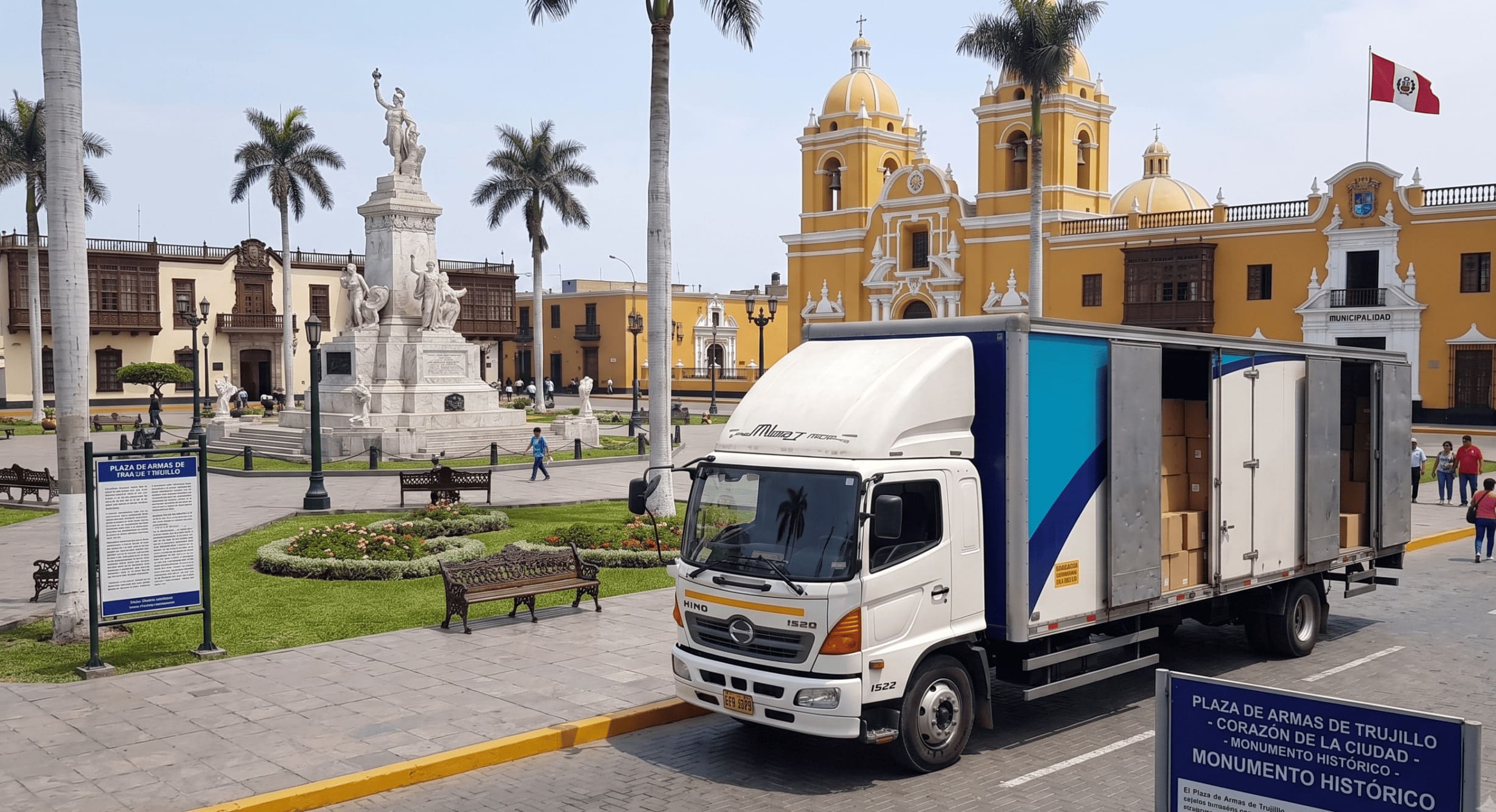 Servicio de transporte de carga de Lima a Trujillo